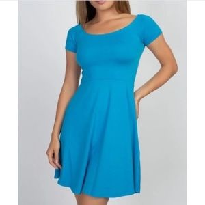 Classic Knit Sundress in Aqua ALL ITEMS NEW FROM CLOSED BOUTIQUE #8518